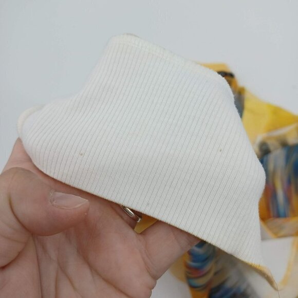 David Cline Chevron Print Dolman Sleeve Boxy Top Women's S Artsy Art To Wear - Picture 10 of 10